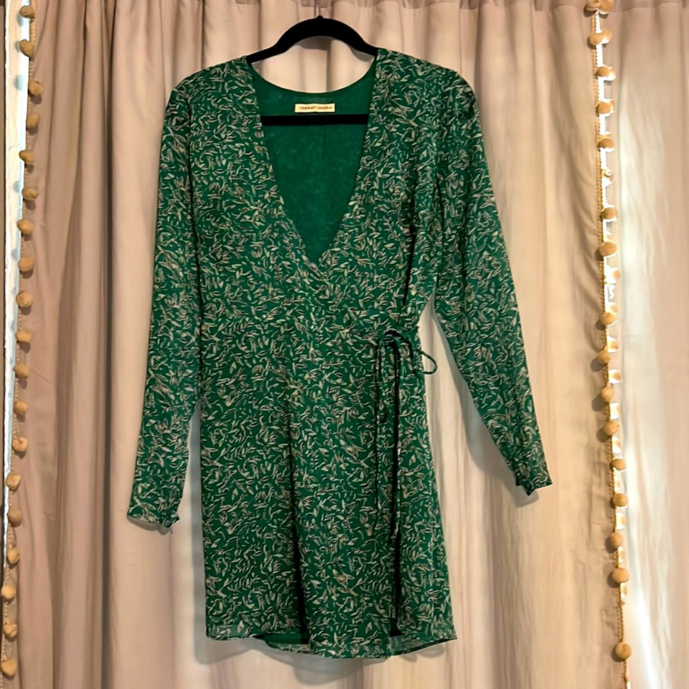 The East Order: Gizele Wrap Minidress